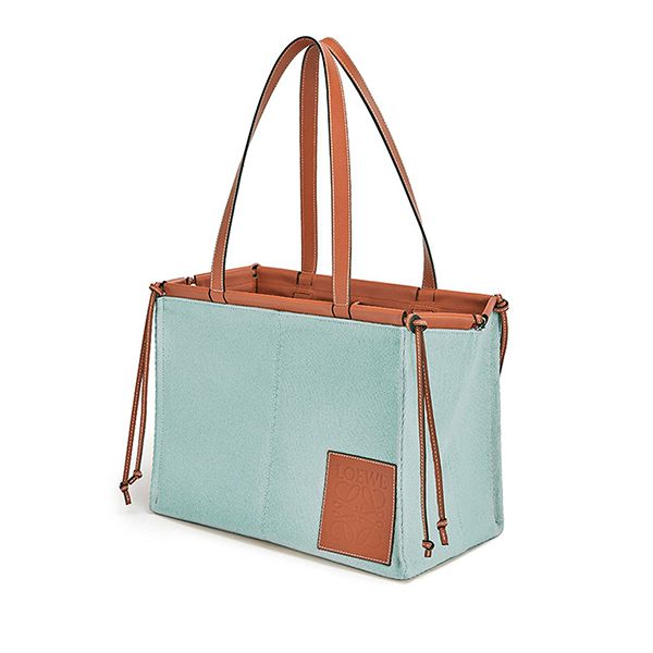 【ロエベ】クッショントート キャンバス&カーフ偽物 4色 0010398337